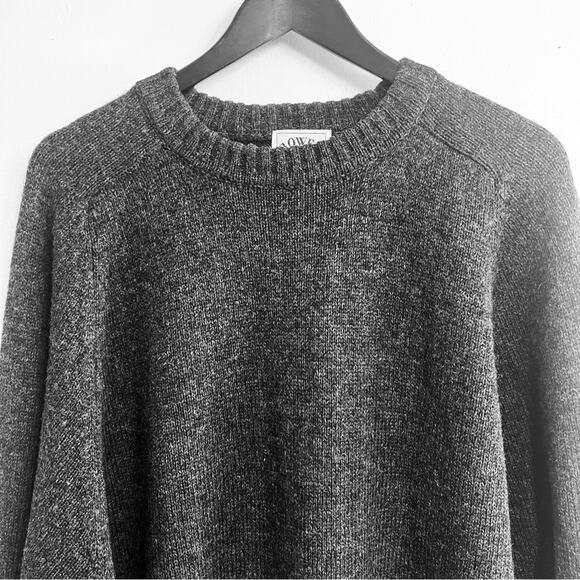 100% Wool Vintage Bowend & Wright | Crewneck Sweater | Made in Hong Kong - Large - Picture 9 of 10